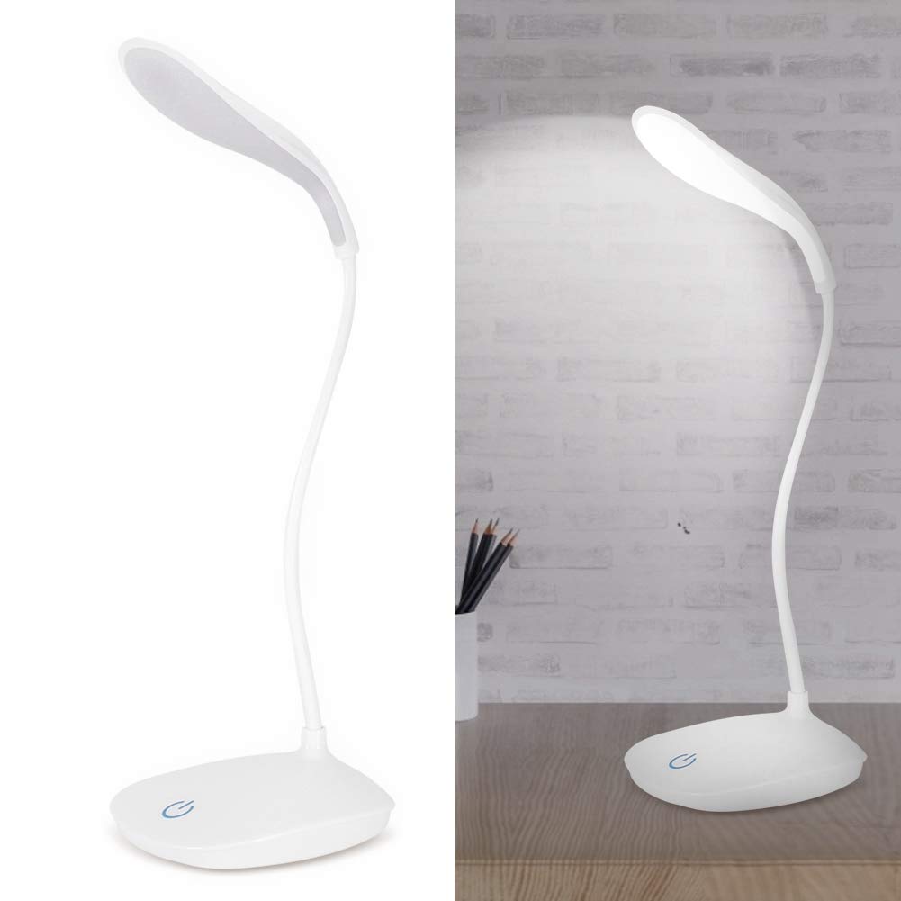 Tomantery Foldable Table Lamp - USB Charging Desk Light for Work, Study & Reading | Durable & Sturdy Design | Perfect for Home Office, Bedroom & Dorm Room