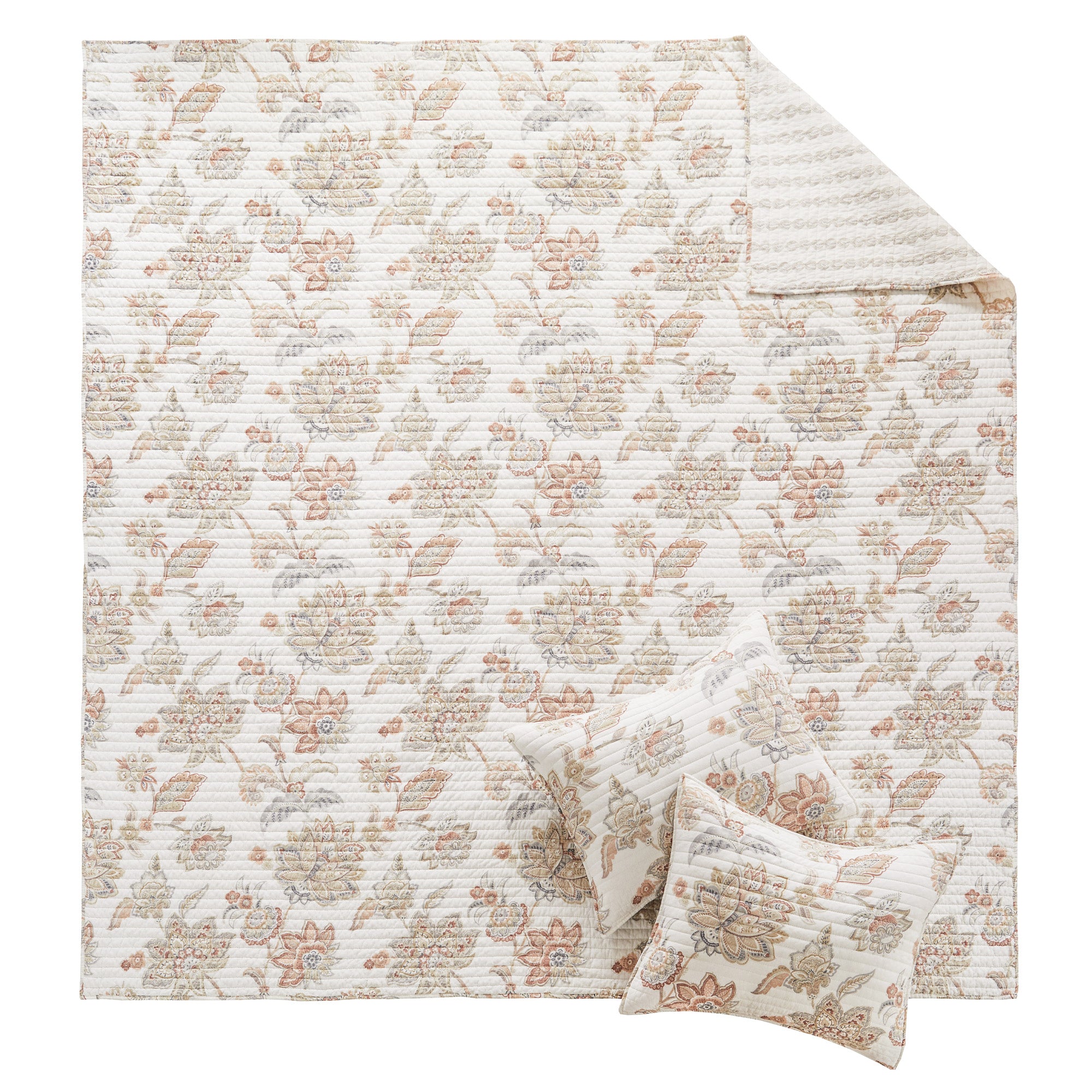 Selesta Luxury Quilt Set - Queen Size, Soft Microfiber Bedding Set with Pillow Shams - Perfect for Master Bedroom, Guest Room & Cozy Home Decor