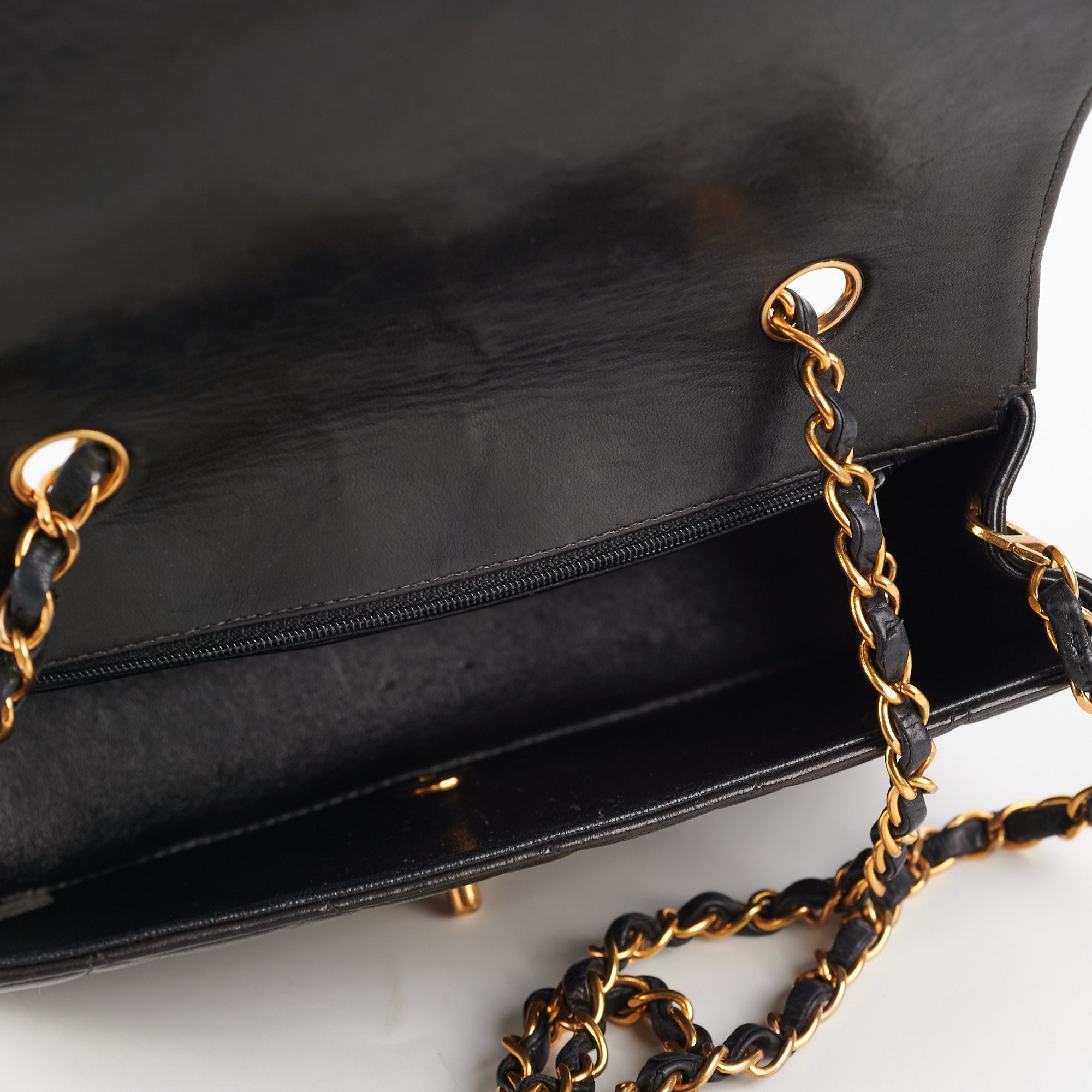 Chanel Small Diana Flap Bag GHW Black - Luxury Quilted Leather Crossbody Bag for Women | Perfect for Evening Parties, Date Nights & Special Occasions