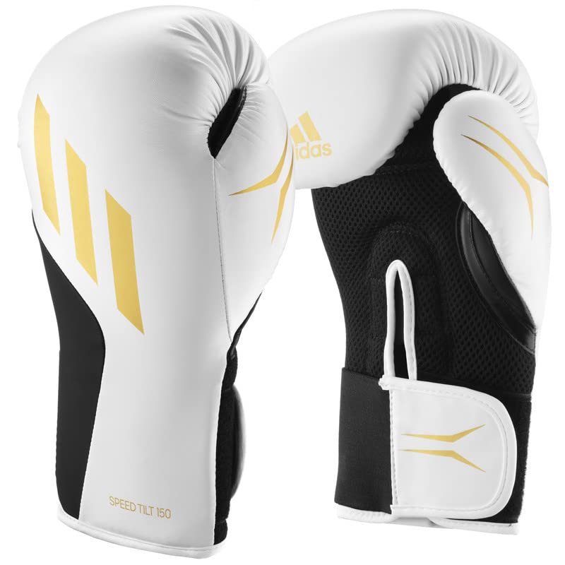 Adidas Speed TILT 150 Boxing Gloves for Men & Women - Professional Training Gloves for Heavy Bag, Kickboxing, MMA & Fitness - Perfect for Sparring, Martial Arts & Boxing Workouts - Ideal for Gym, Home Training & Boxing Classes - Great for Boxing Competitions, Cardio Training & Self-Defense Practice - Best for Boxing Enthusiasts, Fighters & Fitness Lovers