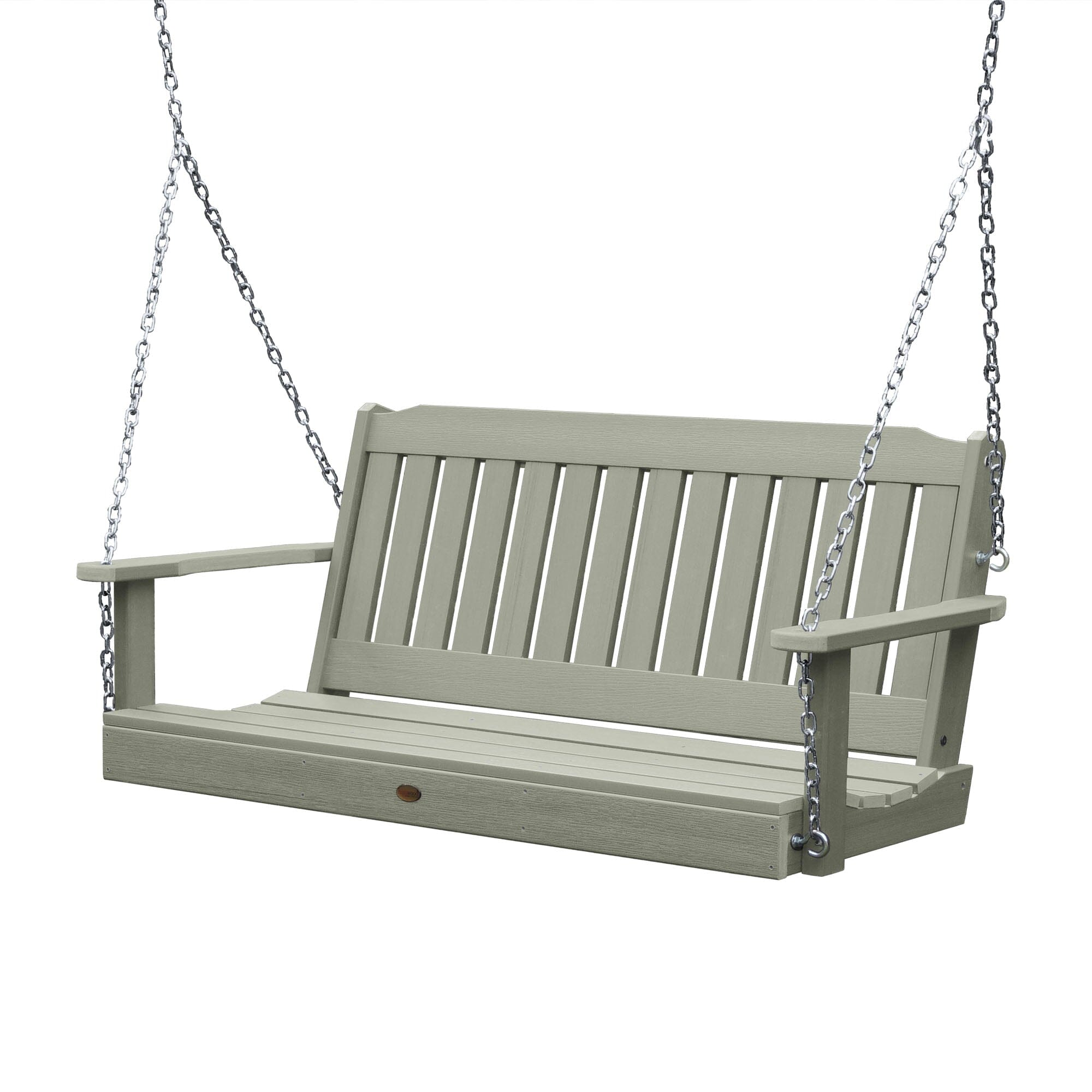 5ft Lehigh Porch Swing - Heavy Duty Outdoor Hanging Bench for Garden, Patio, Deck - Perfect for Relaxing & Lounging in Backyard, Front Porch or Balcony