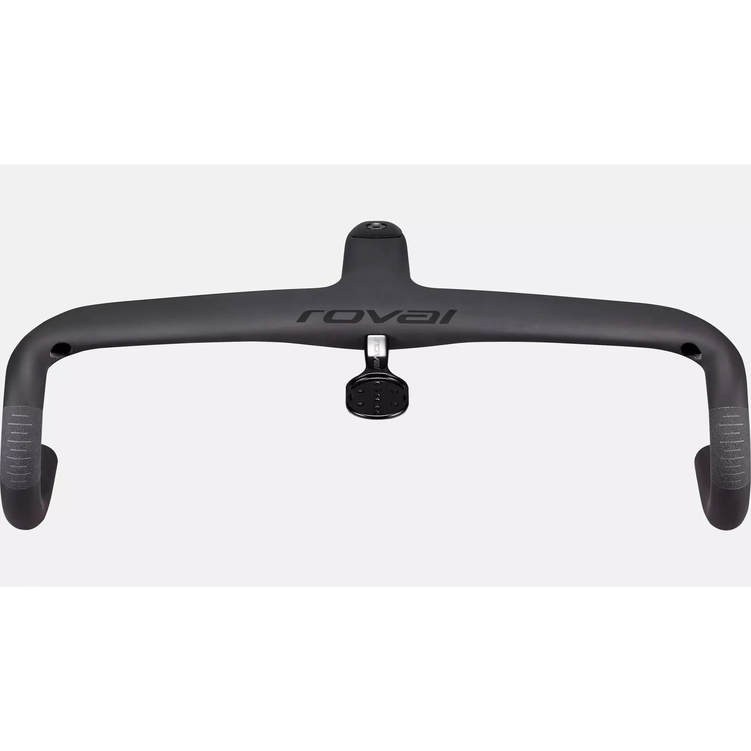 Roval Rapide Cockpit Handlebars with Integrated Stem - Lightweight Carbon Fiber Road Bike Handlebar for Aerodynamic Performance | Perfect for Competitive Cycling & Triathlon Racing