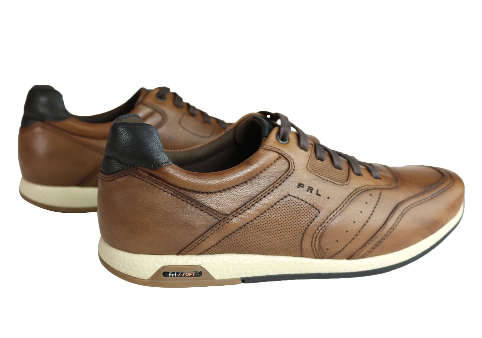 Ferricelli Phil Men's Genuine Leather Casual Shoes - Comfortable & Stylish Brazilian-Made Footwear for Everyday Wear & Outdoor Activities