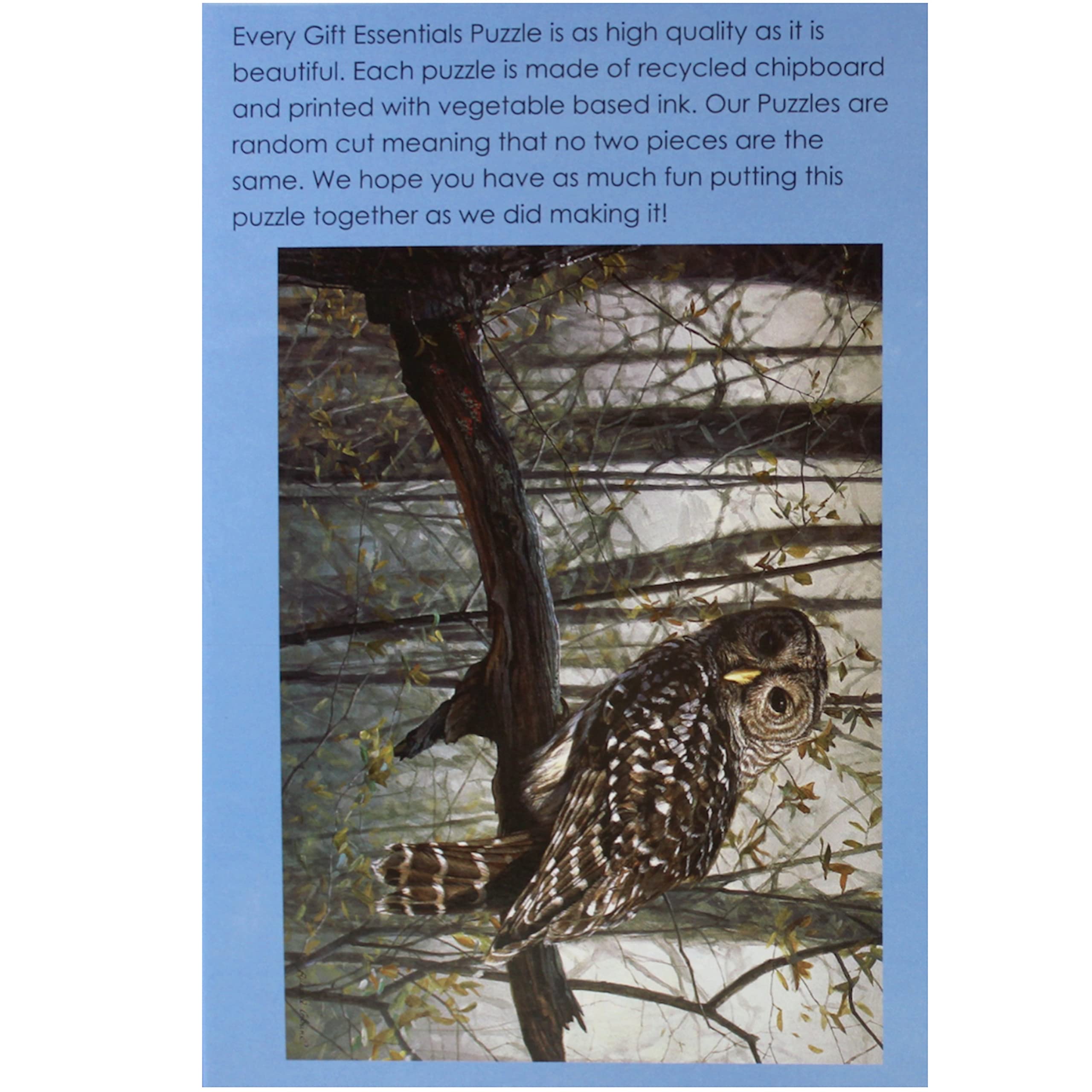 1000 Piece Jigsaw Puzzle - Spirit of The Forest Owl in Tree Puzzle for Adults & Kids | Challenging Family Game Night Activity, Home Decor & Stress Relief Gift