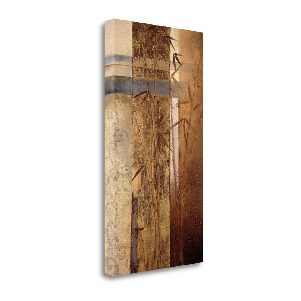 Bamboo Inspirations II By Tita Quintero - Premium Giclee Print on Gallery Wrapped Canvas - Asian Inspired Wall Art for Living Room, Bedroom & Office Decor