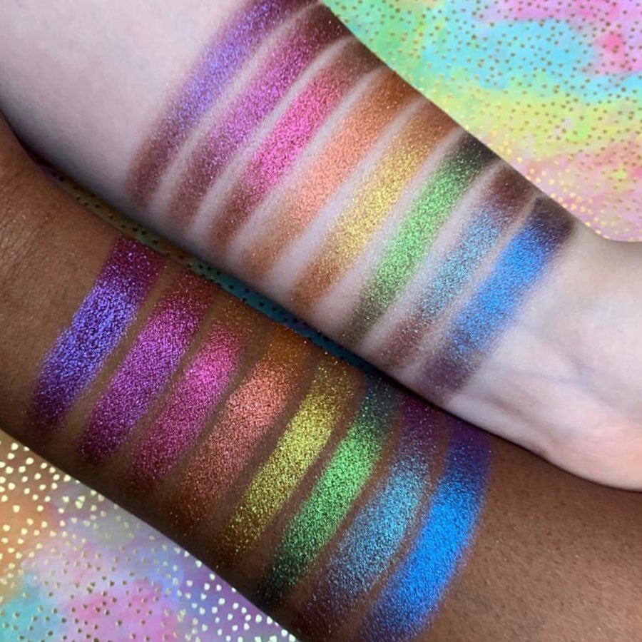 Chalice Hybrid Multichrome Eyeshadow - Long Lasting Pigmented Makeup for Day to Night Glam Looks