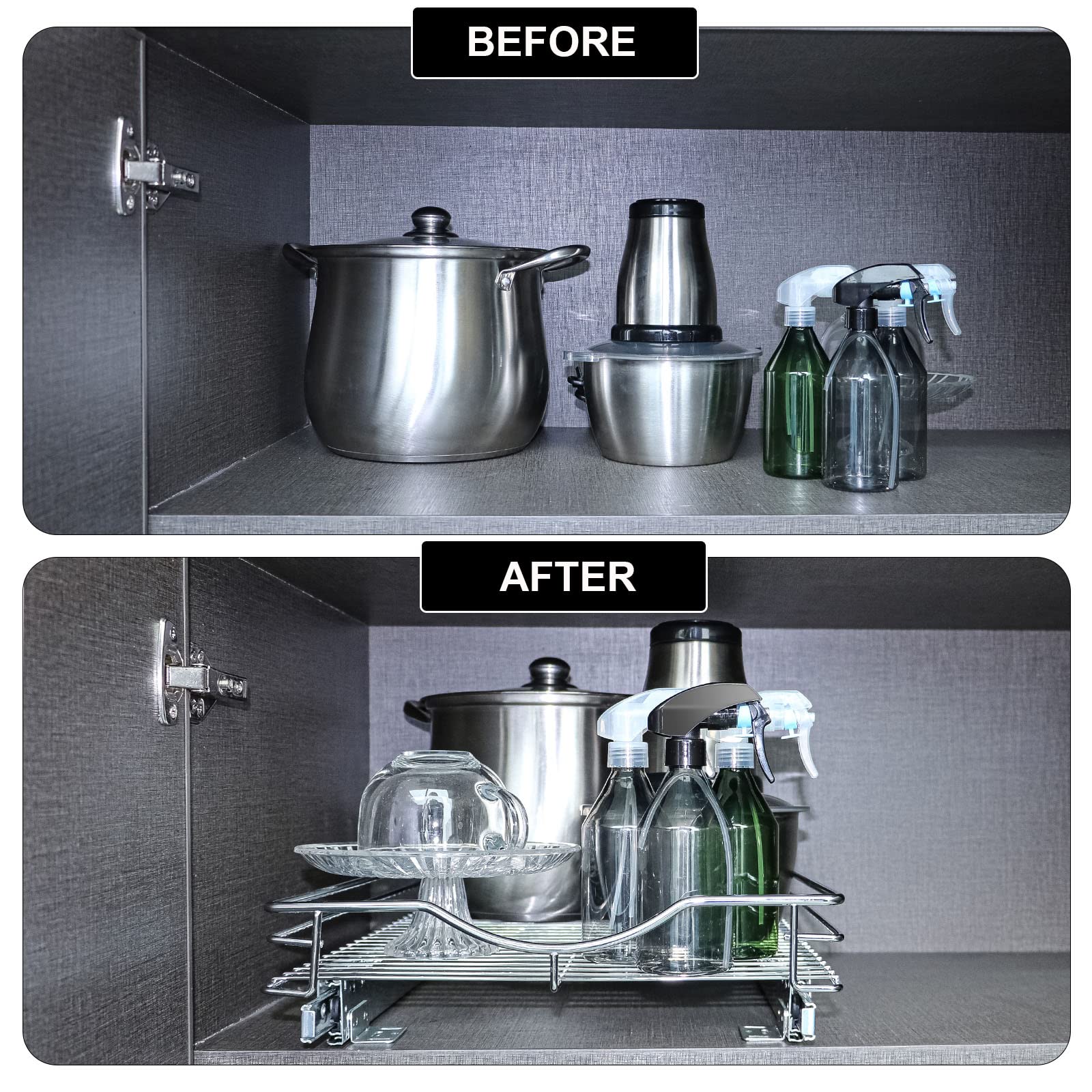 Heavy Duty Pull Out Cabinet Organizer 14