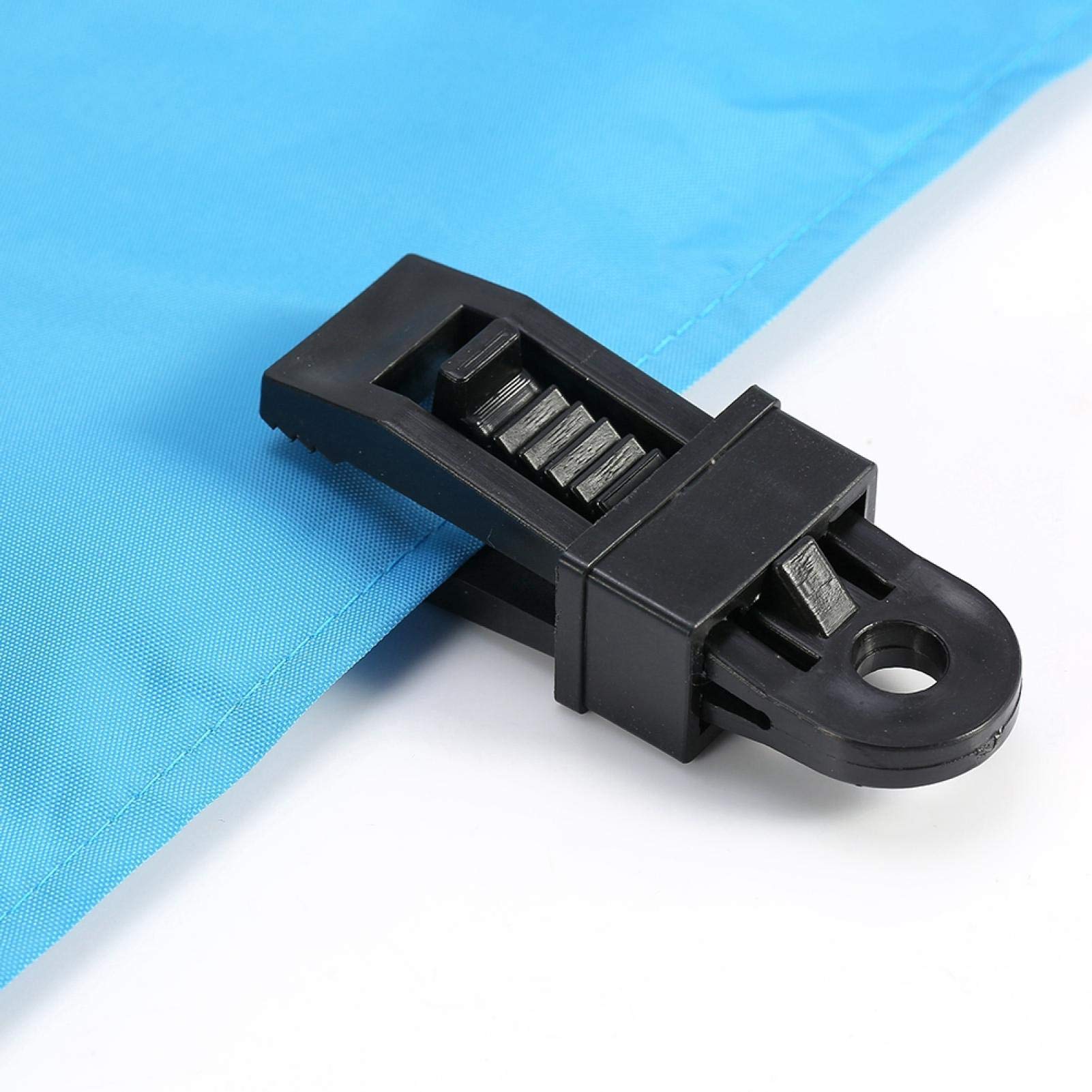 Heavy Duty Tarp Clips 6pcs - Awning & Tent Clamps for Camping, Pool Covers