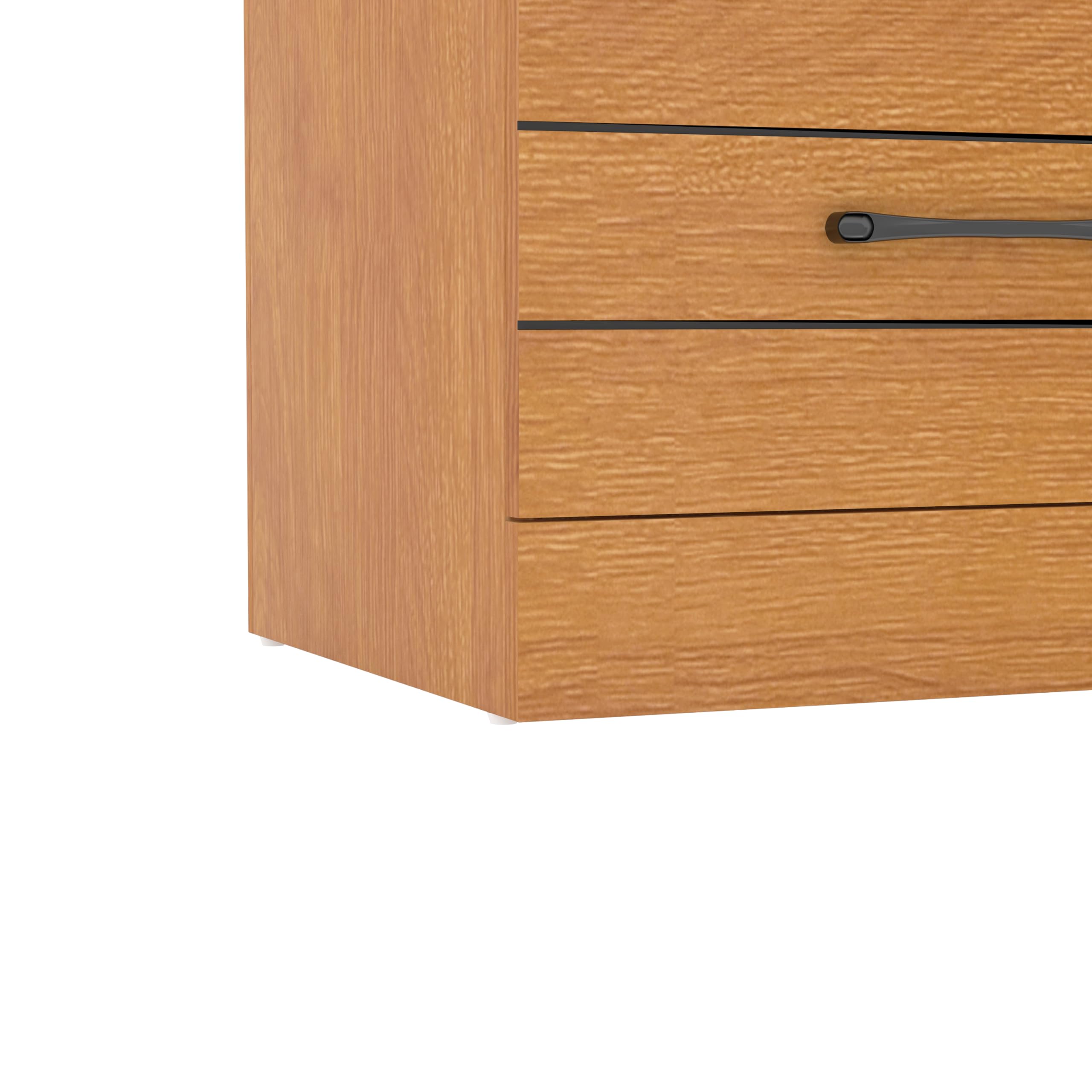 Galano Elis 2 Drawer Nightstand - Modern Bedside Table with Storage, End Table for Living Room & Bedroom, 15.8