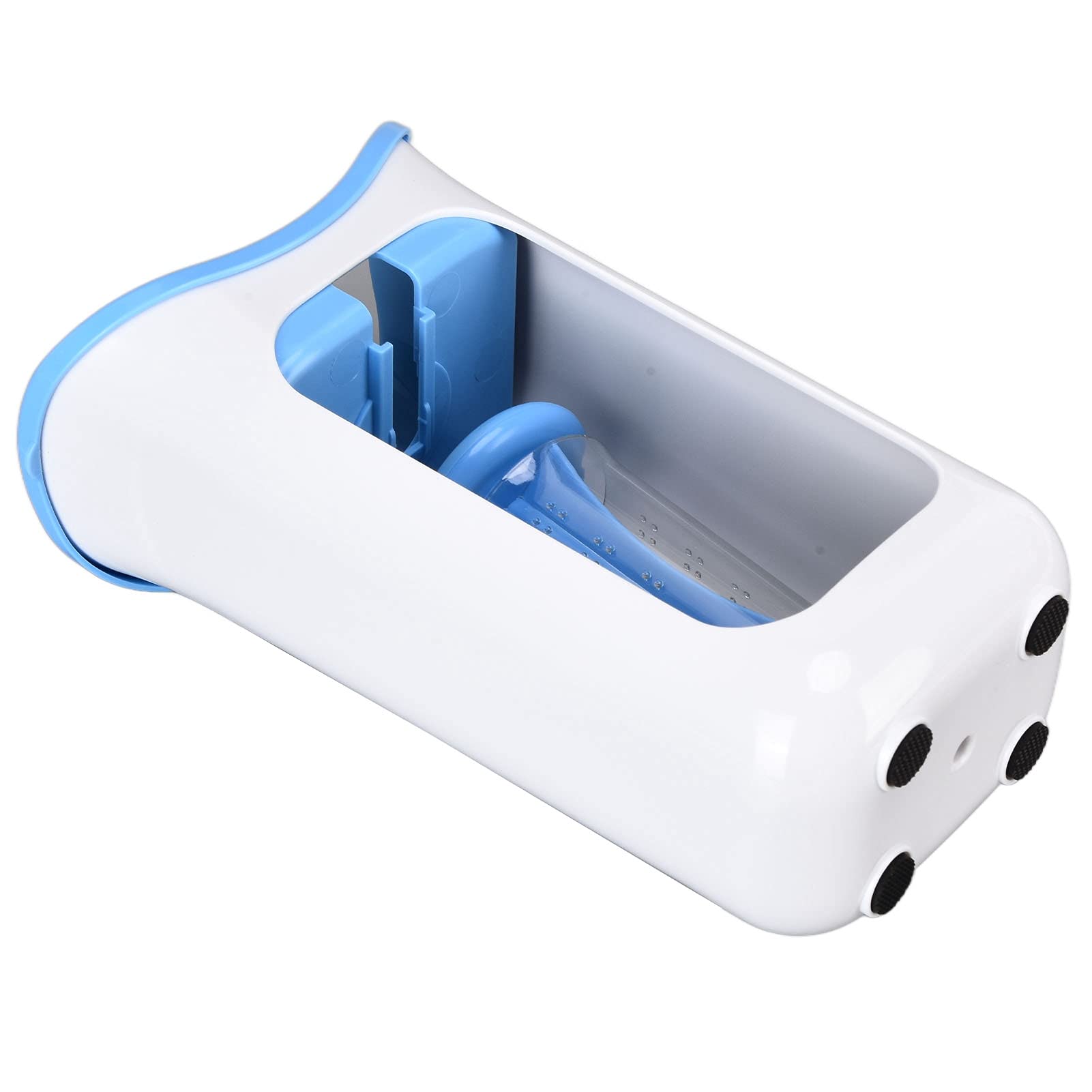 Baby Food Maker - Silicone Freezeable Puree Squeezer for Infants | Reusable Masher & Storage Container | Perfect for Home, Kitchen & Restaurant Use (Blue) | Ideal for Travel, Daycare & On-the-Go Feeding