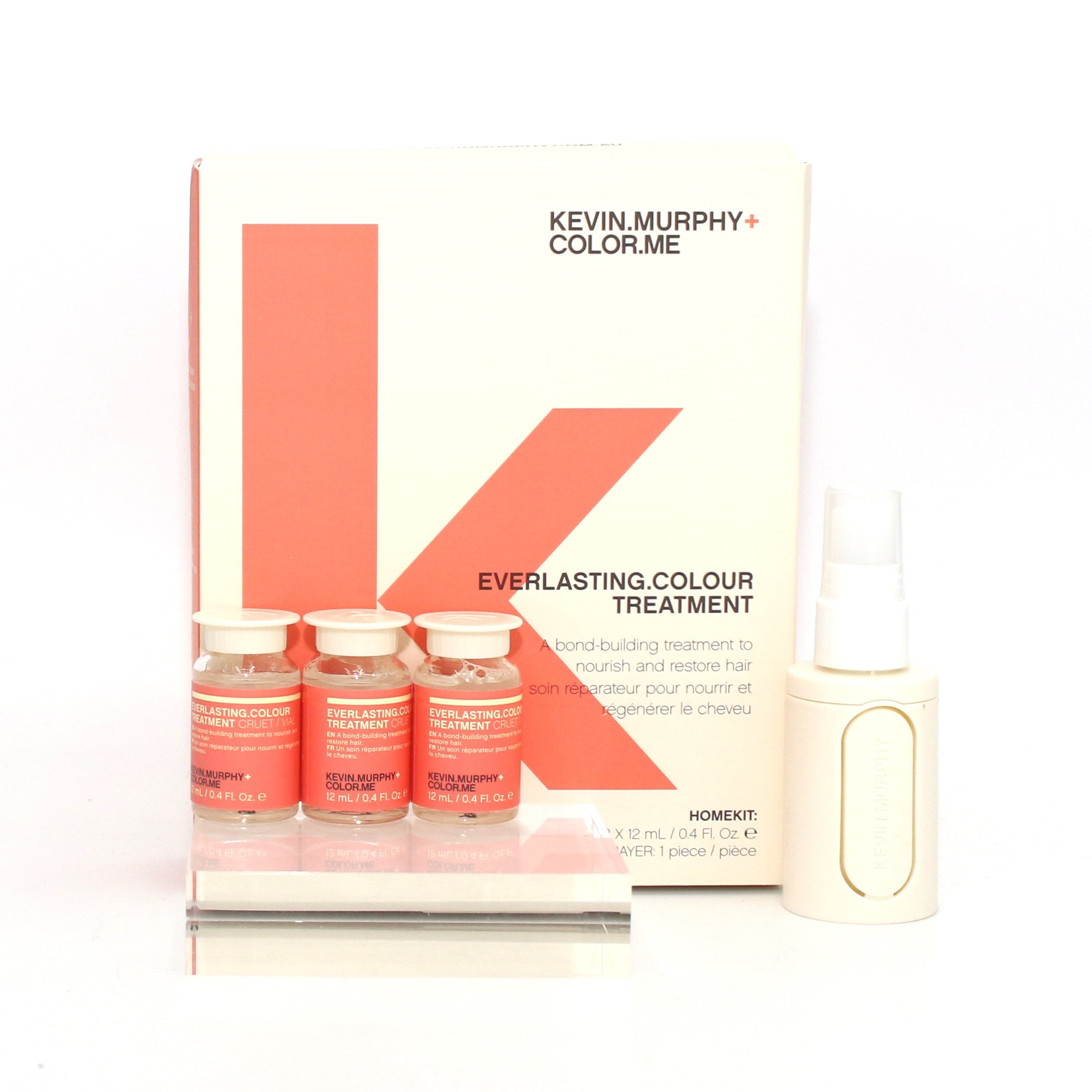 Kevin Murphy Color Me Everlasting Hair Color Treatment - 3 Vials (0.4 oz) | Long-Lasting Vibrant Hair Dye for Salon-Quality Results at Home | Perfect for Touch-Ups, Root Coverage & Color Refresh