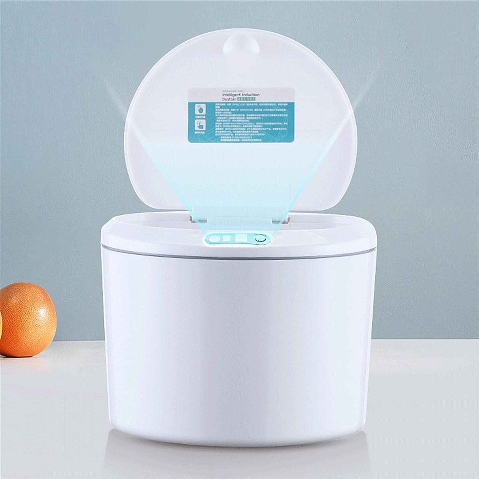 Smart Sensor Electric Desktop Trash Can - Automatic Motion Sensing Office Waste Bin for Wet/Dry Trash, Snacks & Coins Storage (Ideal for Home, Office, Desk & Workspace Organization)