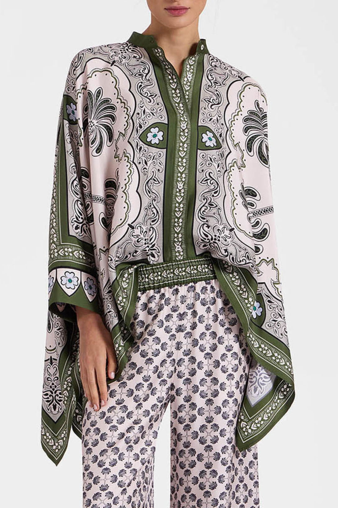 Mirage Foulard Shirt for Men & Women - Stylish Casual & Business Wear | Perfect for Office, Travel & Date Nights