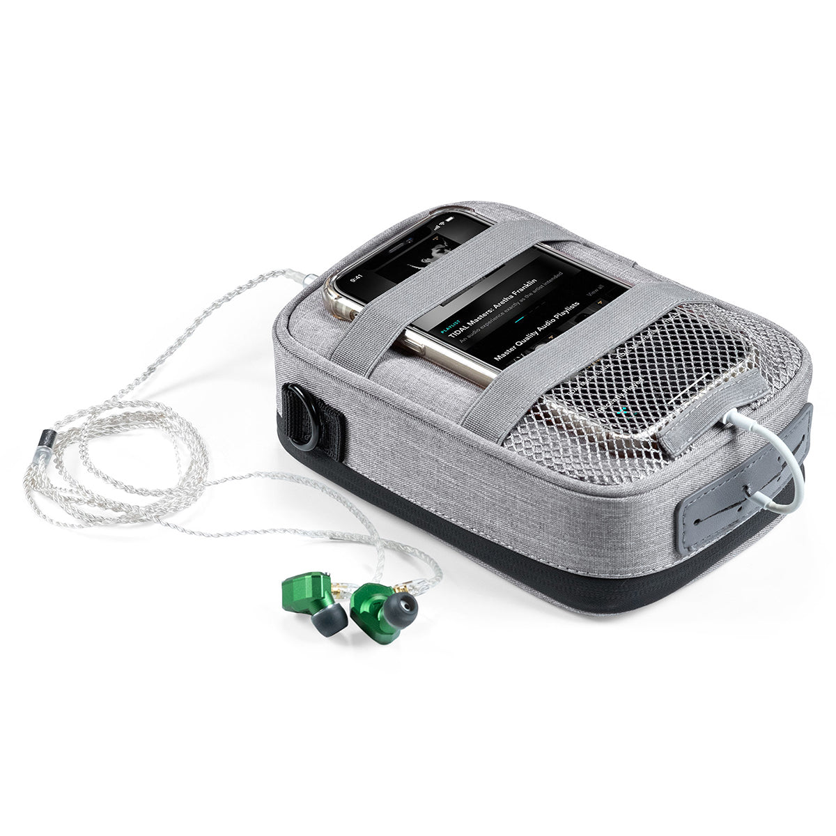 iFi iTraveller Multi-Purpose Travel Case for Electronics - Compact Protective Storage for Headphones, Cables & Accessories - Perfect for Business Trips & Vacations (Open Box)