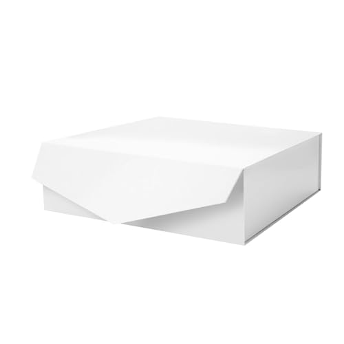 13.5x9x4.1 Inch-White-Pack of 1