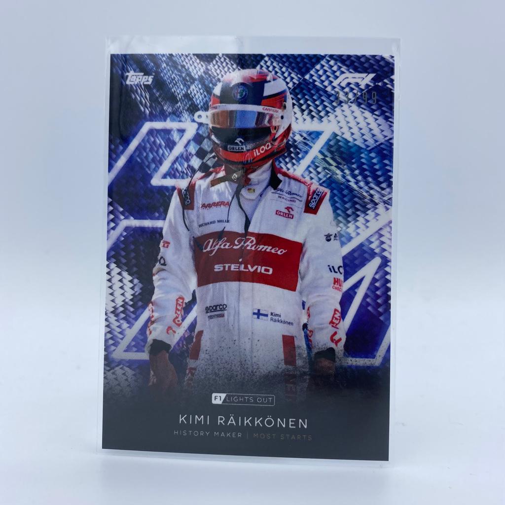 Kimi Raikkonen History Maker F1 Racing Collectible - Perfect for F1 Fans, Motorsport Enthusiasts & Memorabilia Collectors