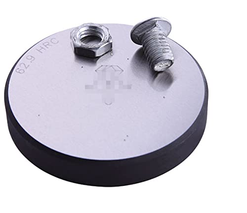 HRB60-70 Hardness Test Blocks | ASTM E18 Certified Hardness Standard Blocks for Rockwell Hardness Testers | Ideal for Calibration, Quality Control & Metal Testing Labs