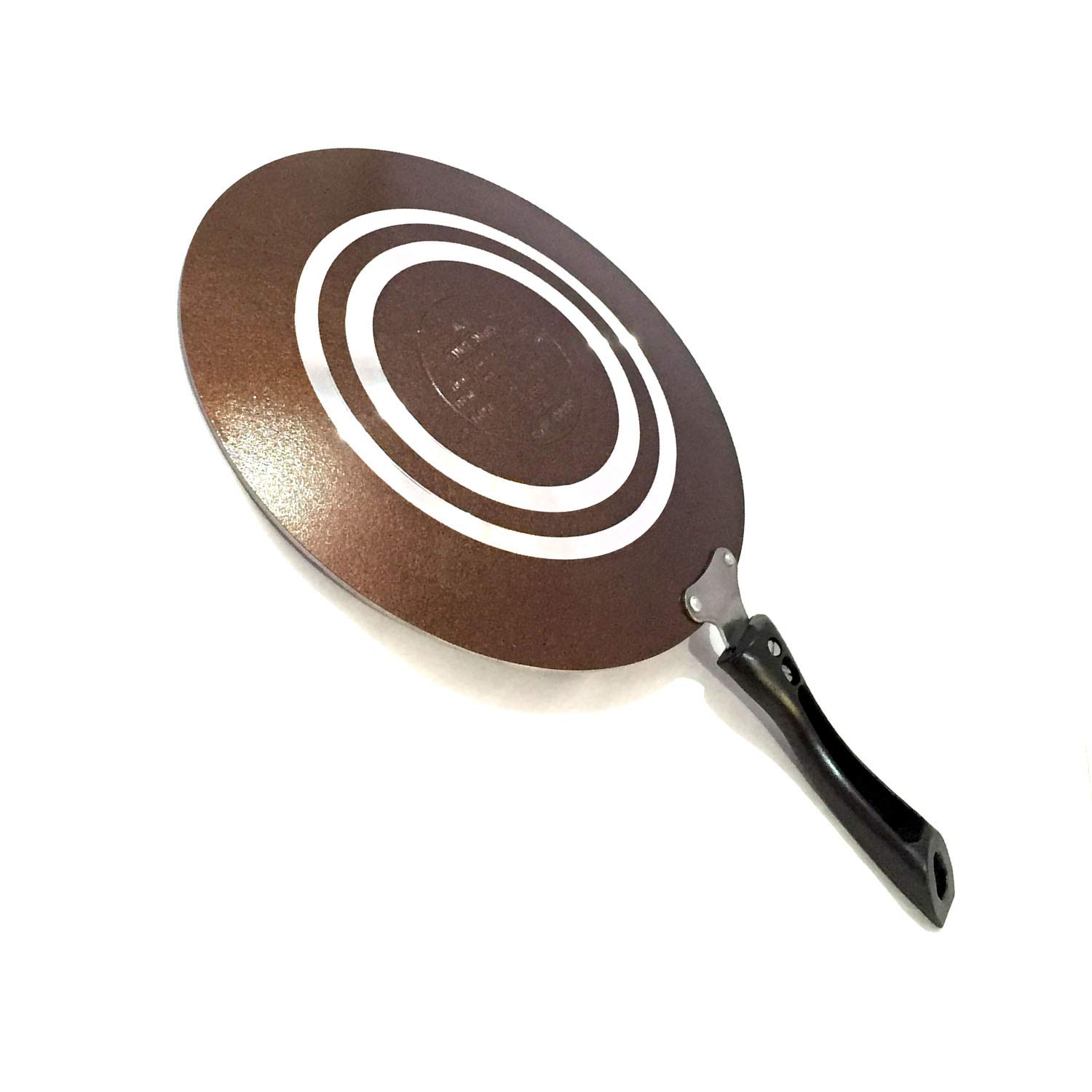 Non-Stick Chapati Tava Griddle - Indian Style Concave Roti Tawa Pan - Perfect for Roti, Chapati & Paratha - Ideal for Home Cooking, Restaurant Use & Outdoor Picnics