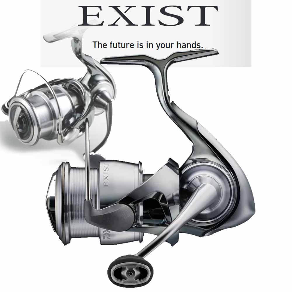 Daiwa Exist Spinning Reel - Ultra Lightweight Fishing Reel with Smooth Drag System for Saltwater & Freshwater Angling - Perfect for Bass, Trout, and Offshore Fishing Adventures