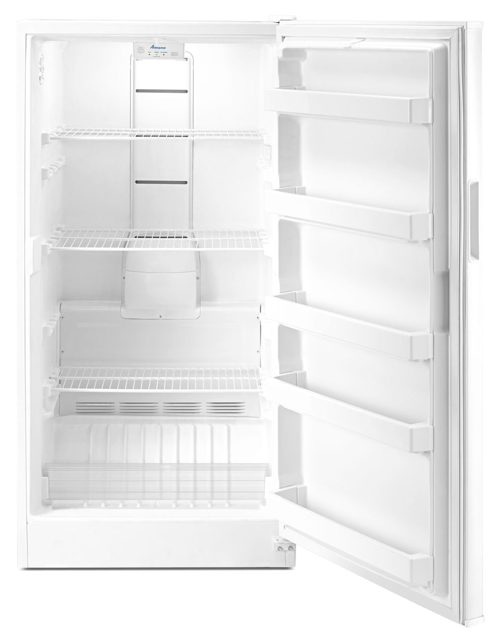 Amana 16 Cu. Ft White Frost Free Upright Freezer AFZ33X16DW - Perfect for Home, Kitchen, Garage & Basement Storage