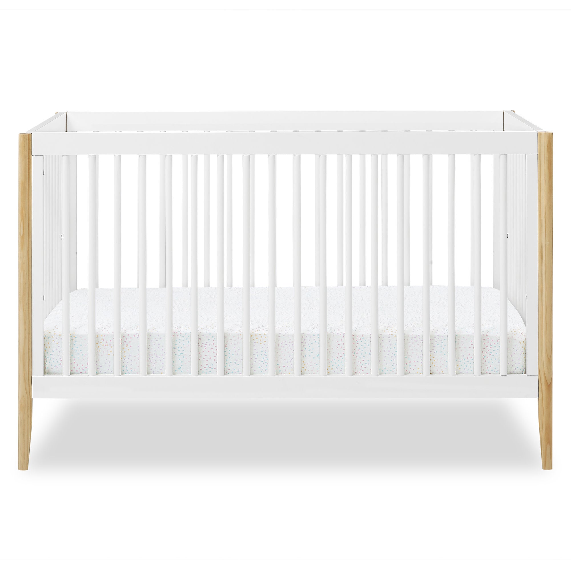 Casey 6-in-1 Convertible Baby Crib - Toddler Bed, Daybed & Full-Size Bed - Safe Nursery Furniture for Newborn to Adult - Perfect for Nursery, Bedroom & Guest Room