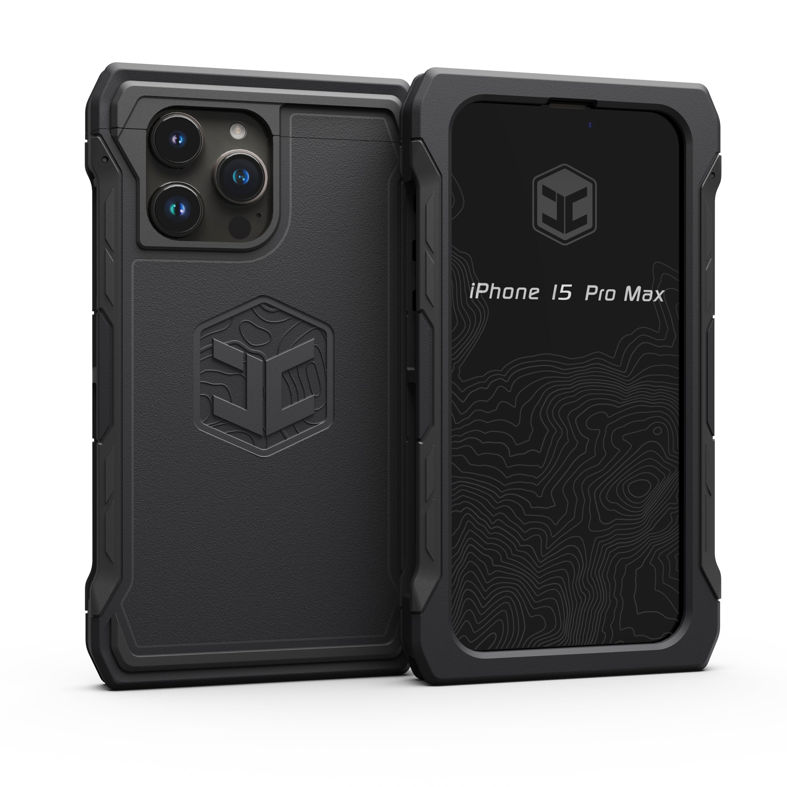 iPhone 15 Pro Max ADVNTR Rugged Protective Case - Shockproof & Scratch Resistant | Premium USA Made | Multiple Color Options | Perfect for Outdoor Adventures, Travel & Daily Use