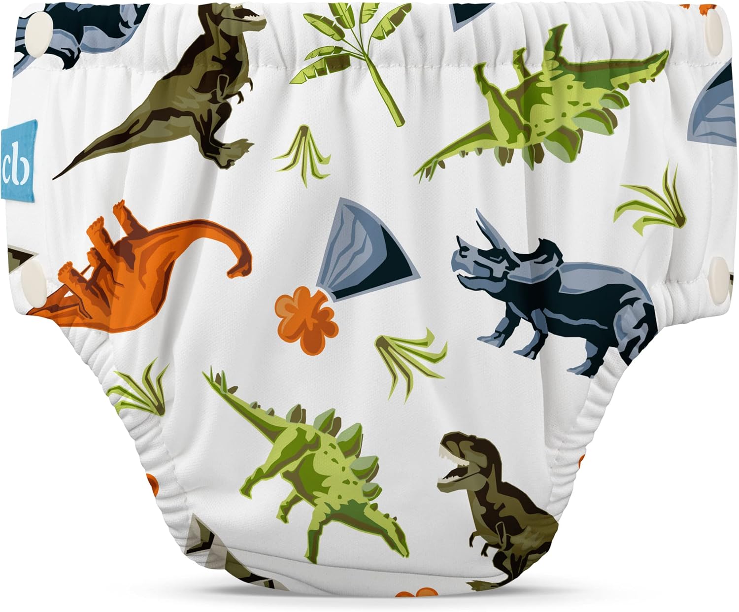 Reusable Swim Diaper with Snap Closure - Medium Size for Babies & Toddlers - Perfect for Pool, Beach & Water Play