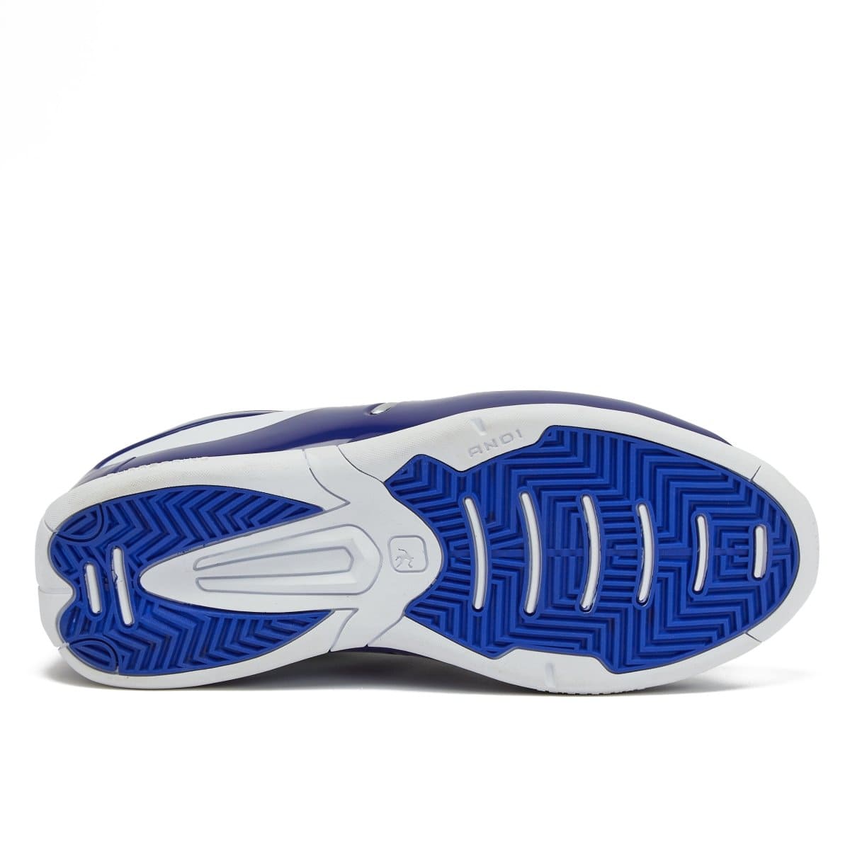 AND 1 Men's Rise White/Blue Basketball Shoes - High Performance Court Sneakers for Indoor & Outdoor Games, Training, and Streetwear Fashion