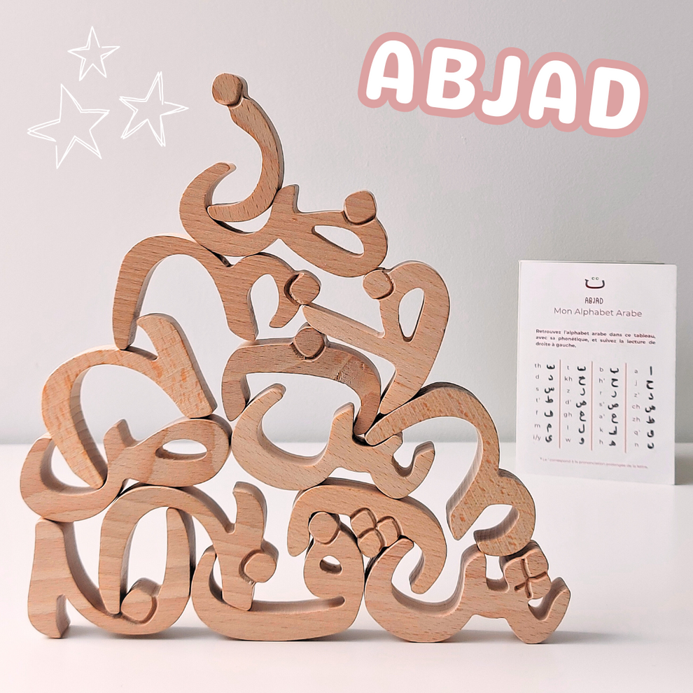 Abjad - Premium Arabic Alphabet Learning Kit for Kids & Beginners | Perfect for Homeschooling, Language Classes & Cultural Education
