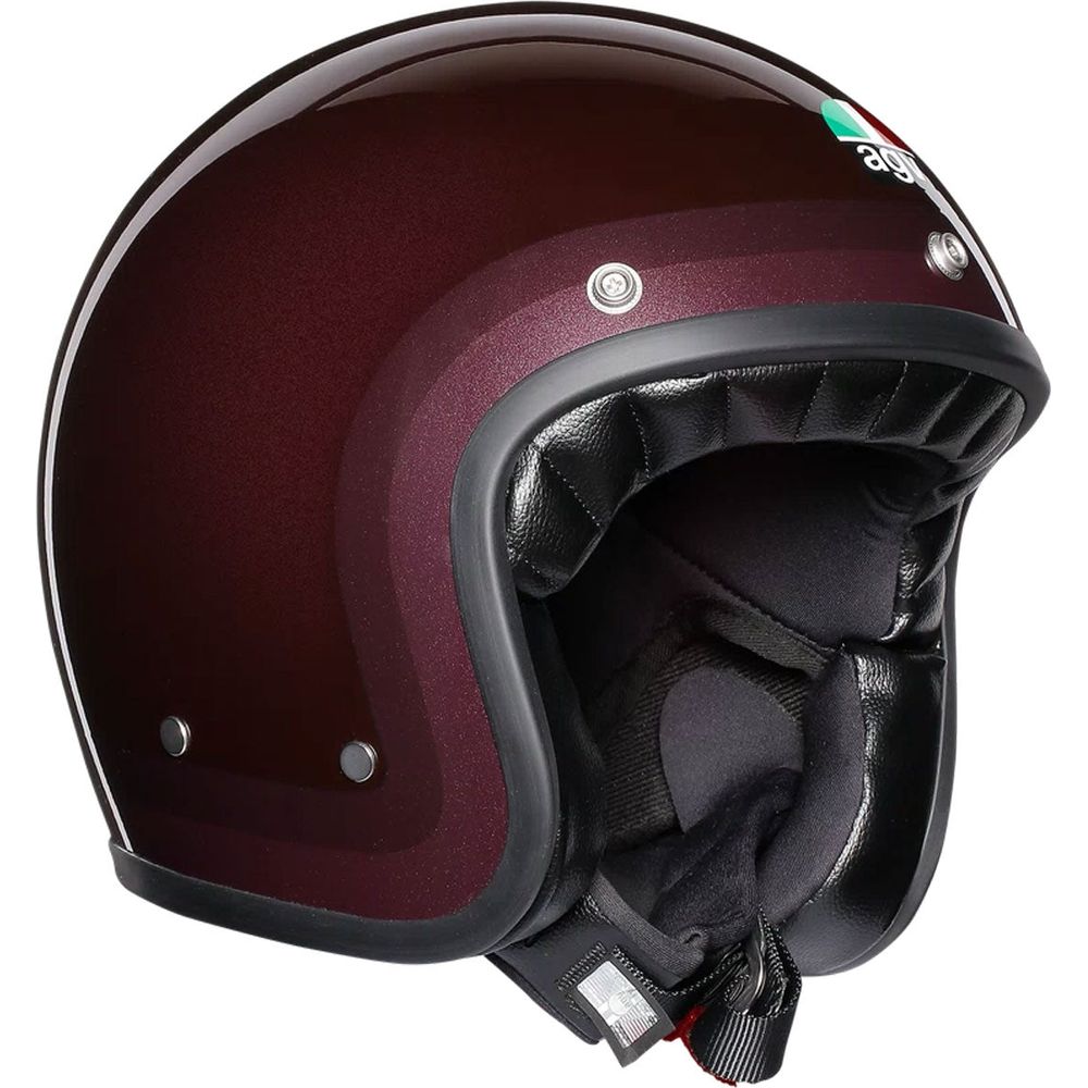 AGV X70 Trofeo Red Full Face Motorcycle Helmet - DOT & ECE Certified for Racing & Street Riding - Lightweight Carbon Fiber Shell with Advanced Ventilation System - Perfect for Track Days, Commuting & Long Distance Tours