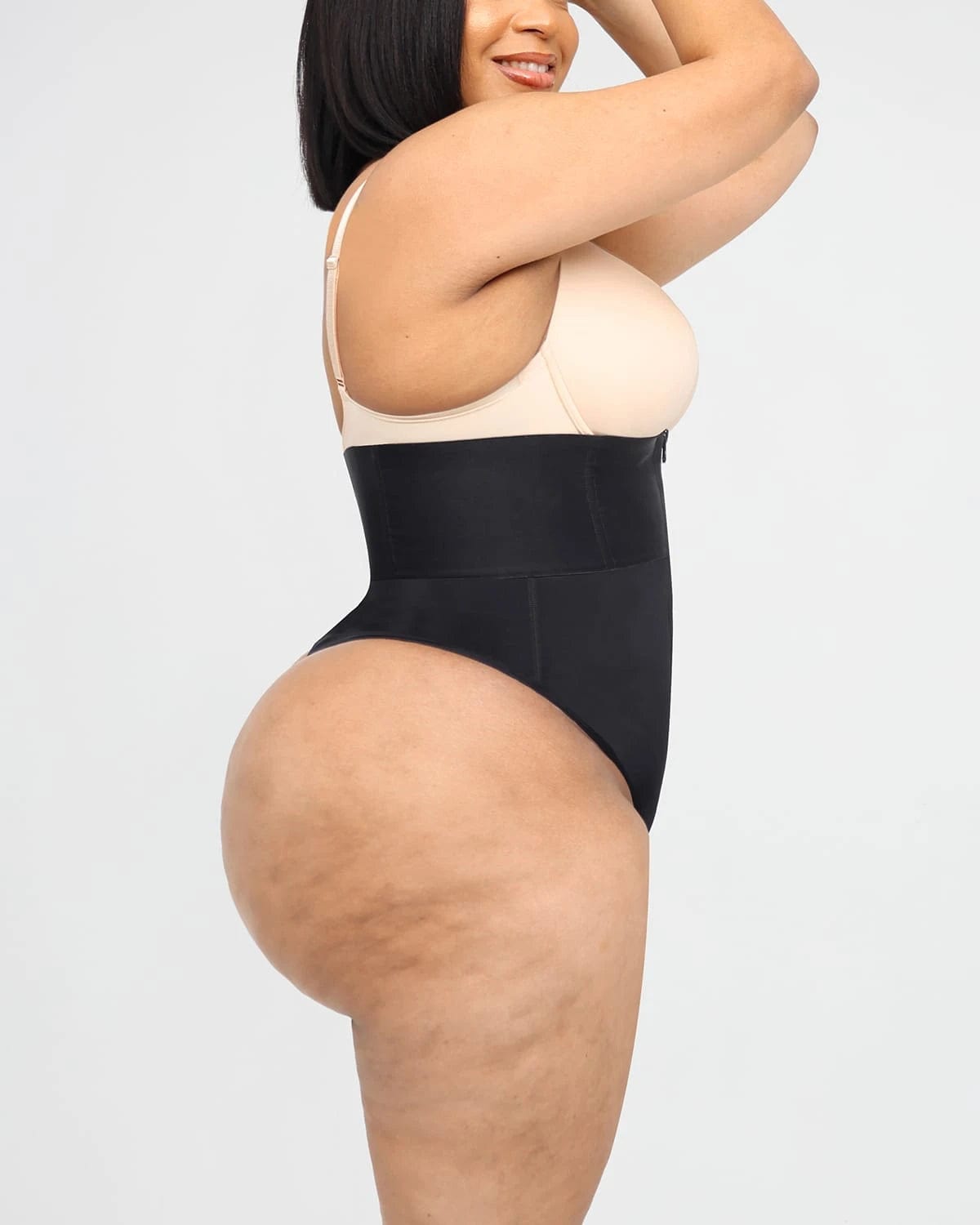 AirSlim® Plus Curve High Waist Shaping Shorts for Women - Tummy Control & Butt Lifting Workout Shorts - Perfect for Yoga, Gym & Everyday Wear