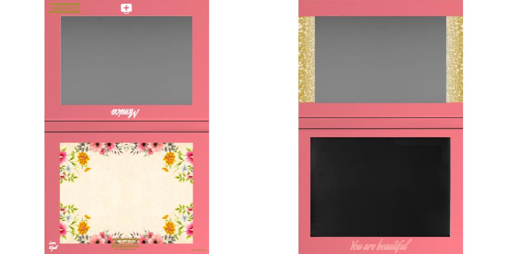 Custom Extra Large Z Palette - Magnetic Makeup Palette for Eyeshadows & Blush - Perfect for Professional Makeup Artists & Travel