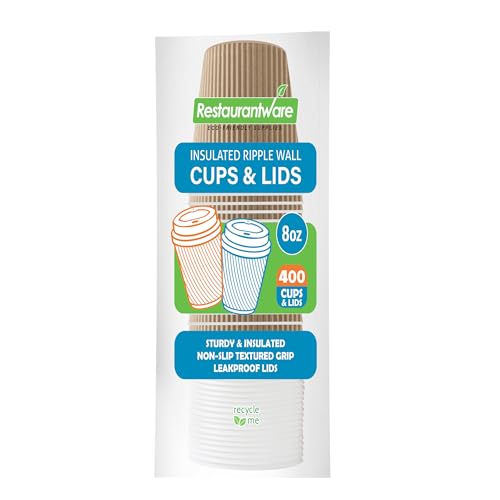 Kraft Cup / White Lid