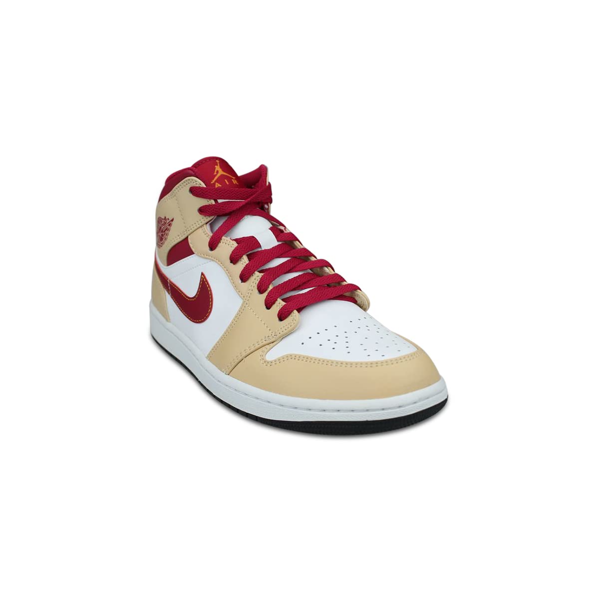 Jordan Men's Air 1 Mid Basketball Shoes 554724-201 - Size 9.5 - Classic Sneakers for Streetwear, Casual & Sports Performance
