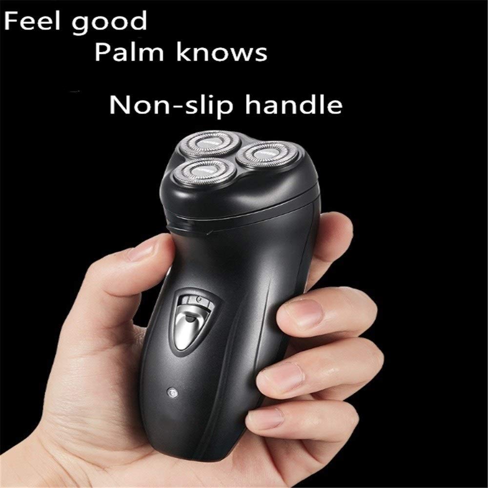 Premium Electric Shaving Razor with 3 Floating Blades - Smart Charge Technology for Smooth & Close Shave - Perfect for Travel, Daily Grooming & Sensitive Skin