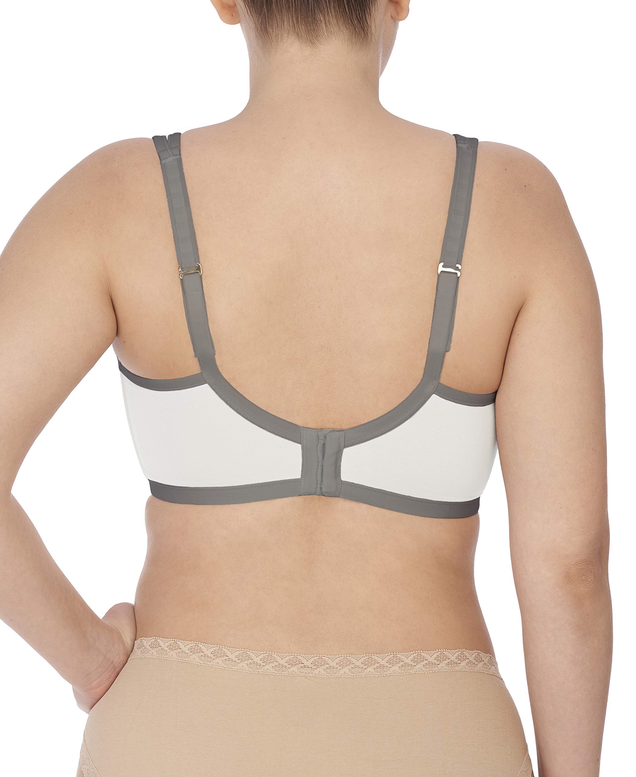 Natori Yogi Women's Convertible Sports Bra - Seamless Comfort for Yoga, Running & Workouts - Adjustable Straps for Multiple Wear Styles
