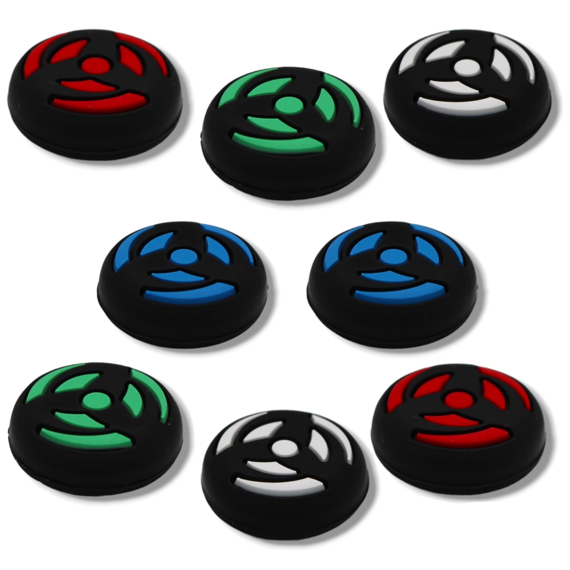 MatoSan® Thumb Grips for PS5/PS4/Xbox Controllers - 8 Pack Non-Slip Joystick Caps with Upgraded Design - Easy Installation Gaming Accessories for Enhanced Grip & Precision - Perfect for FPS, Racing & Action Games