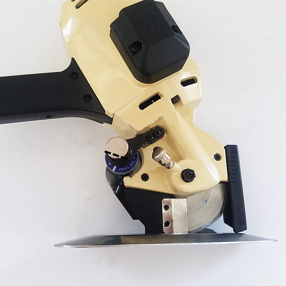 MXBAOHENG 100mm Electric Rotary Fabric Cutter - Professional Electric Shears with Octagonal Knife for Cloth & Fabric Cutting - 110V/220V (110V) - Perfect for Quilting, Sewing & DIY Projects