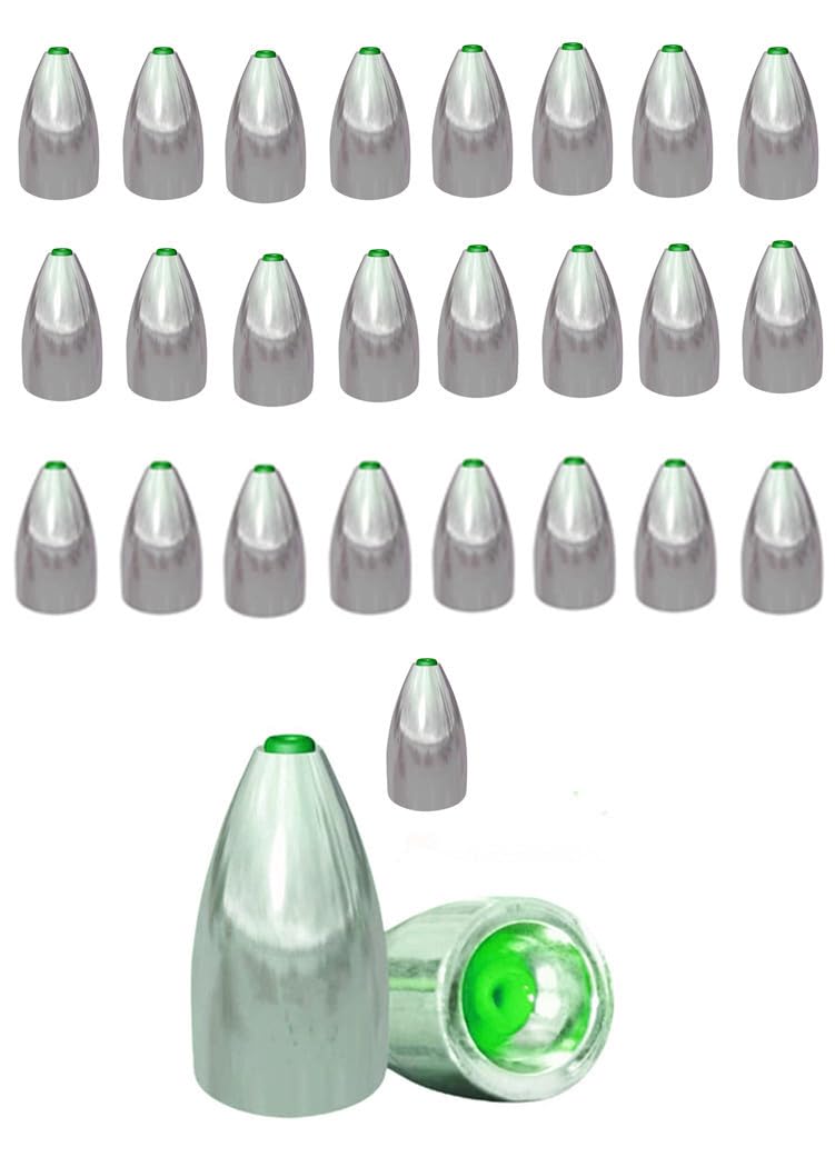 TOASIS Fishing Sinkers - Steel Weights with Rubber Core for Saltwater & Freshwater Fishing - Ideal for Bass, Trout, and Catfish Angling