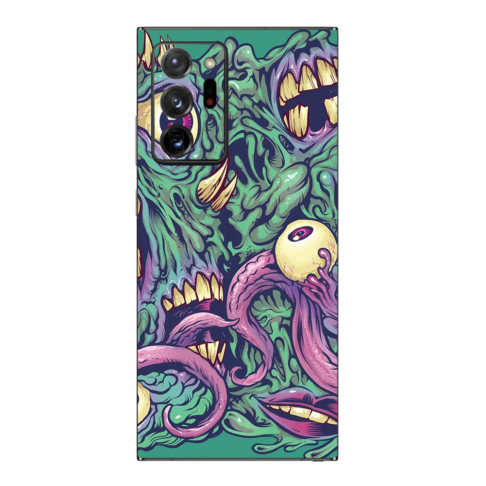MightySkins Protective Vinyl Skin Wrap for Samsung Galaxy Note 20 Ultra 5G - Eyes and Teeth Design | Durable, Customizable Decal Cover | Easy to Apply & Remove | Made in USA | Perfect for Personalization, Style Protection, and Daily Use