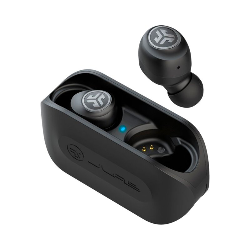 JLAB GO AIR Wireless Earbuds - Black | Bluetooth In-Ear Headphones for Running, Gym & Workouts