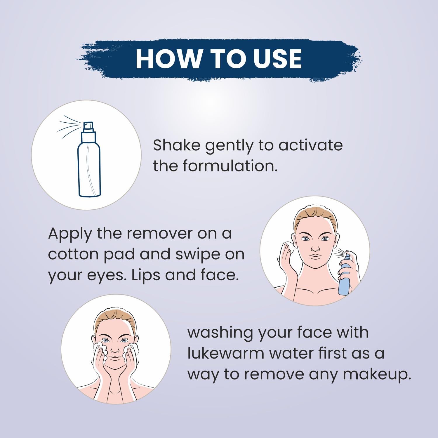 Verymiss Intense Duo-Phased Makeup Remover - Oil & Water Formula for Waterproof & Longwear Makeup | Gentle Eye & Face Cleanser for Sensitive Skin | Perfect for Daily Use & Travel