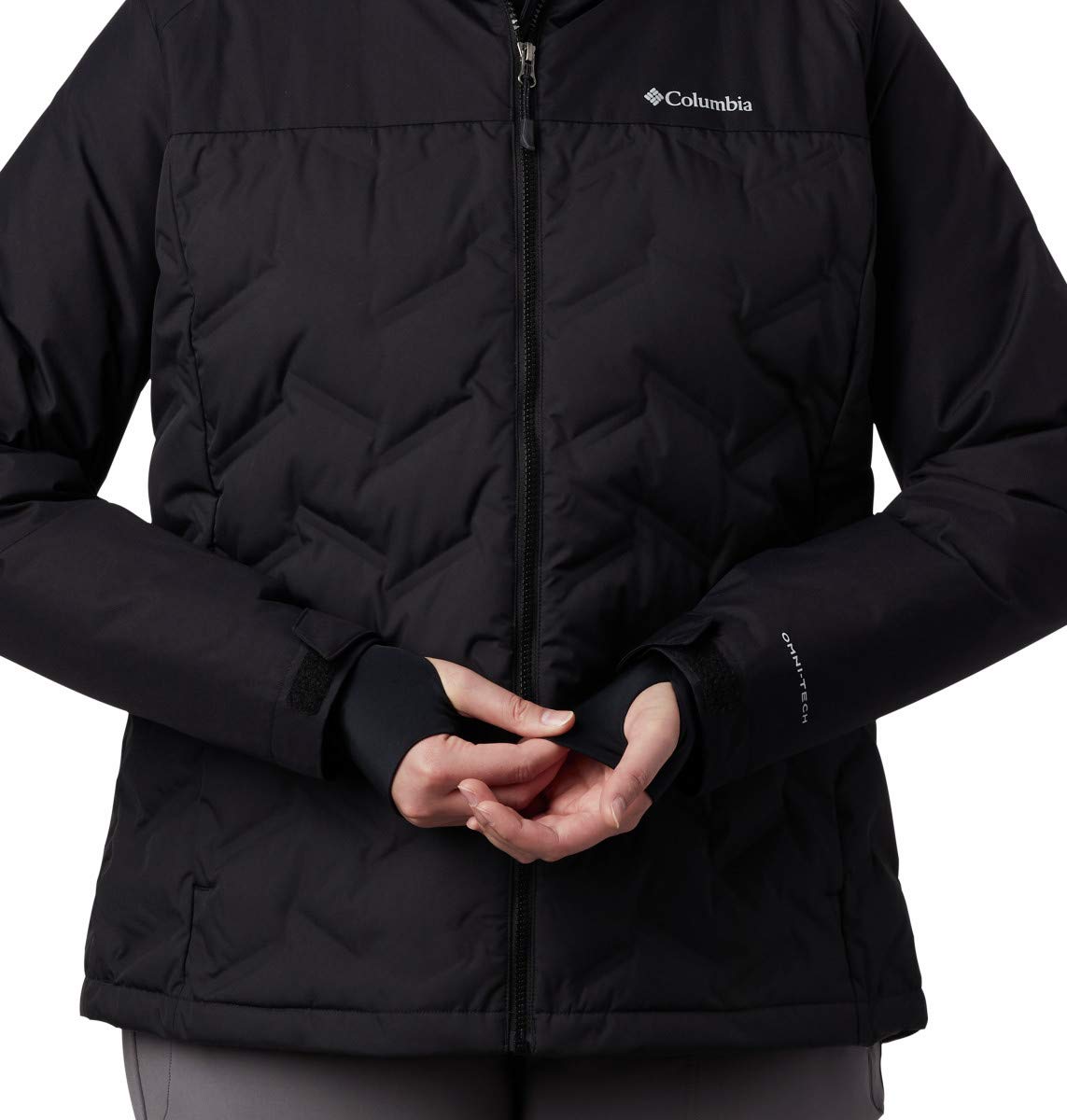 Columbia Women's Grand Trek Down Jacket - Lightweight Waterproof Winter Coat for Hiking & Outdoor Adventures