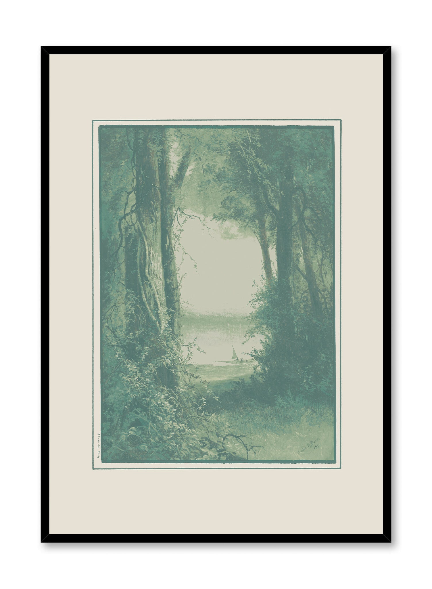 Into the Woods Poster - Vintage Forest Wall Art Decor for Home, Office & Gifts - Perfect for Nature Lovers & Movie Fans