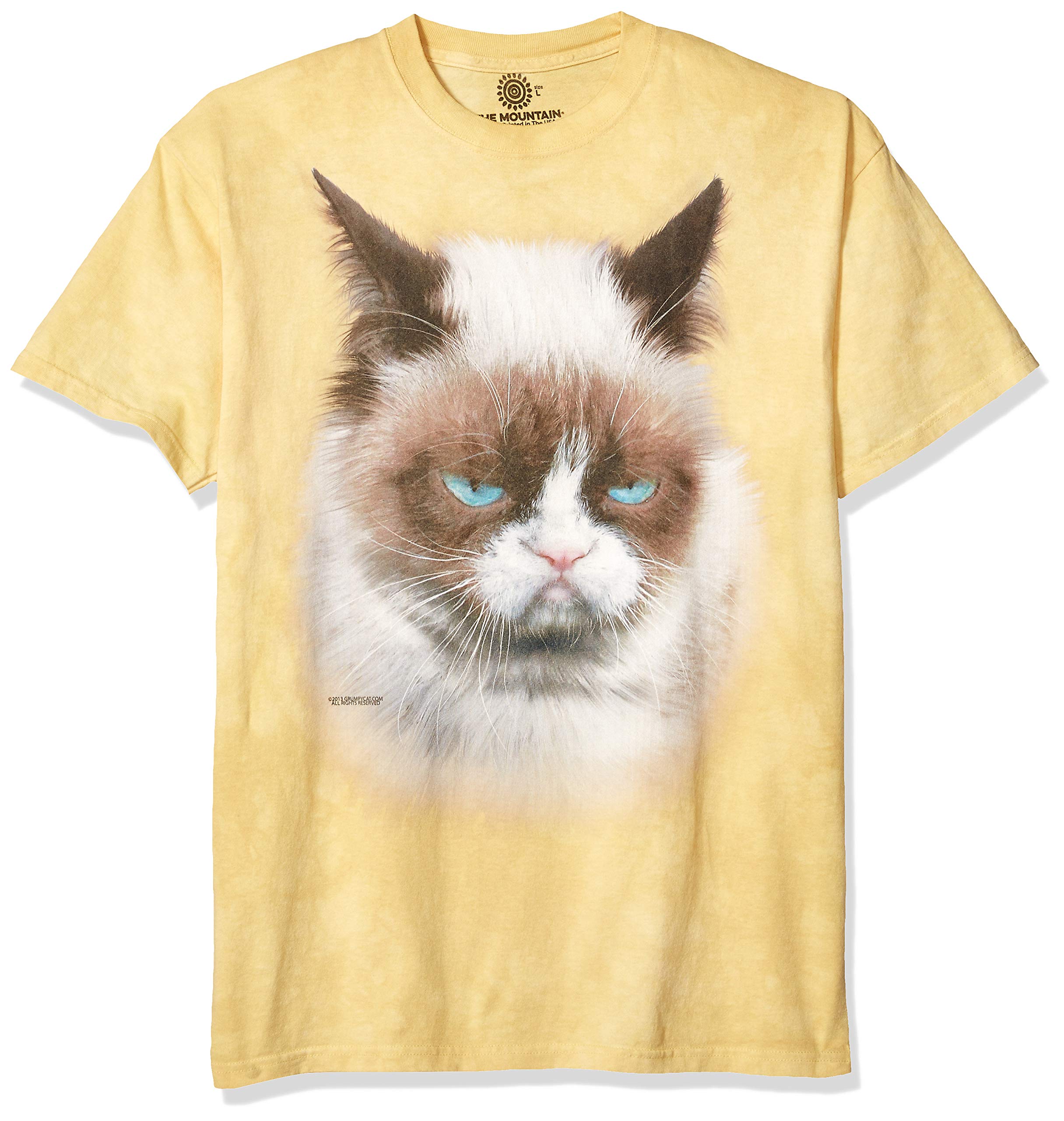 Grumpy Cat Graphic T-Shirt for Men - Funny Sarcastic Humor Tee - Perfect for Casual Wear, Gifts & Cat Lovers