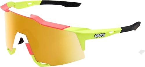 Matte Washed Out Neon Yellow - Flash Gold Mirror_lens