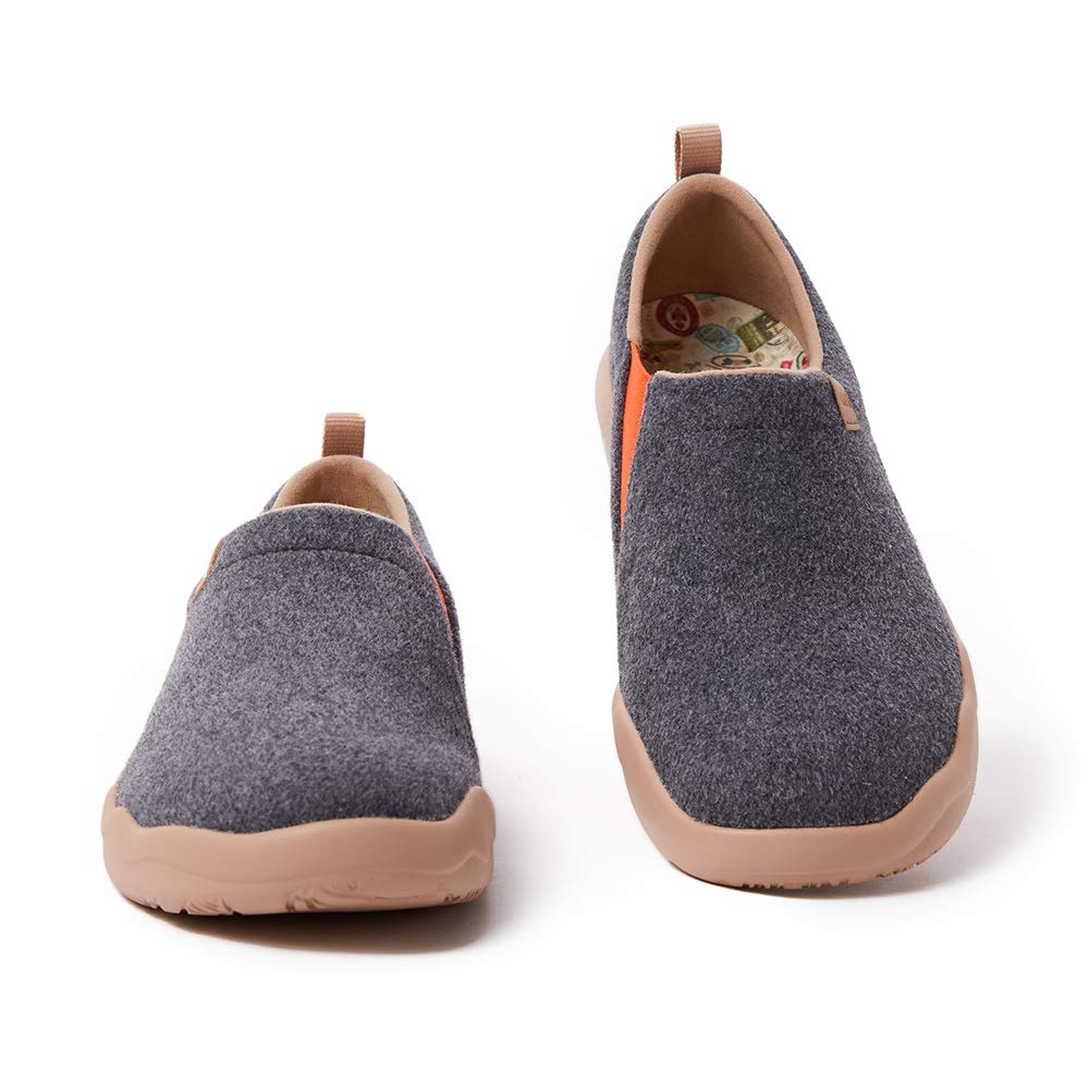 UIN Women's Walking Shoes Slip On - Lightweight Comfortable Loafers & Fashion Sneakers | Toledo II | Perfect for Walking, Travel & Casual Outfits