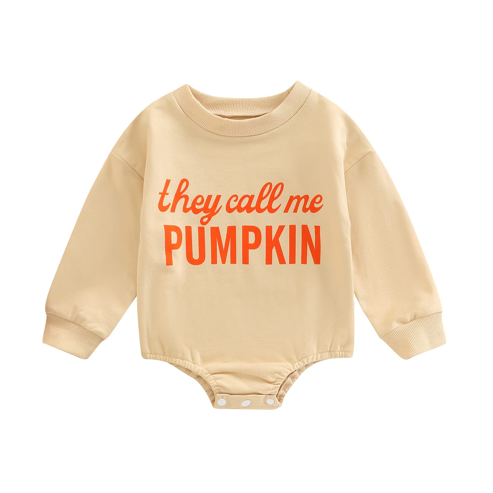 Infant Baby Girl Boy Long Sleeve Waffle Sweatshirt Romper - Oversized Crewneck Pullover Top for Fall Winter - Perfect for Playdates, Family Outings & Cozy Home Wear