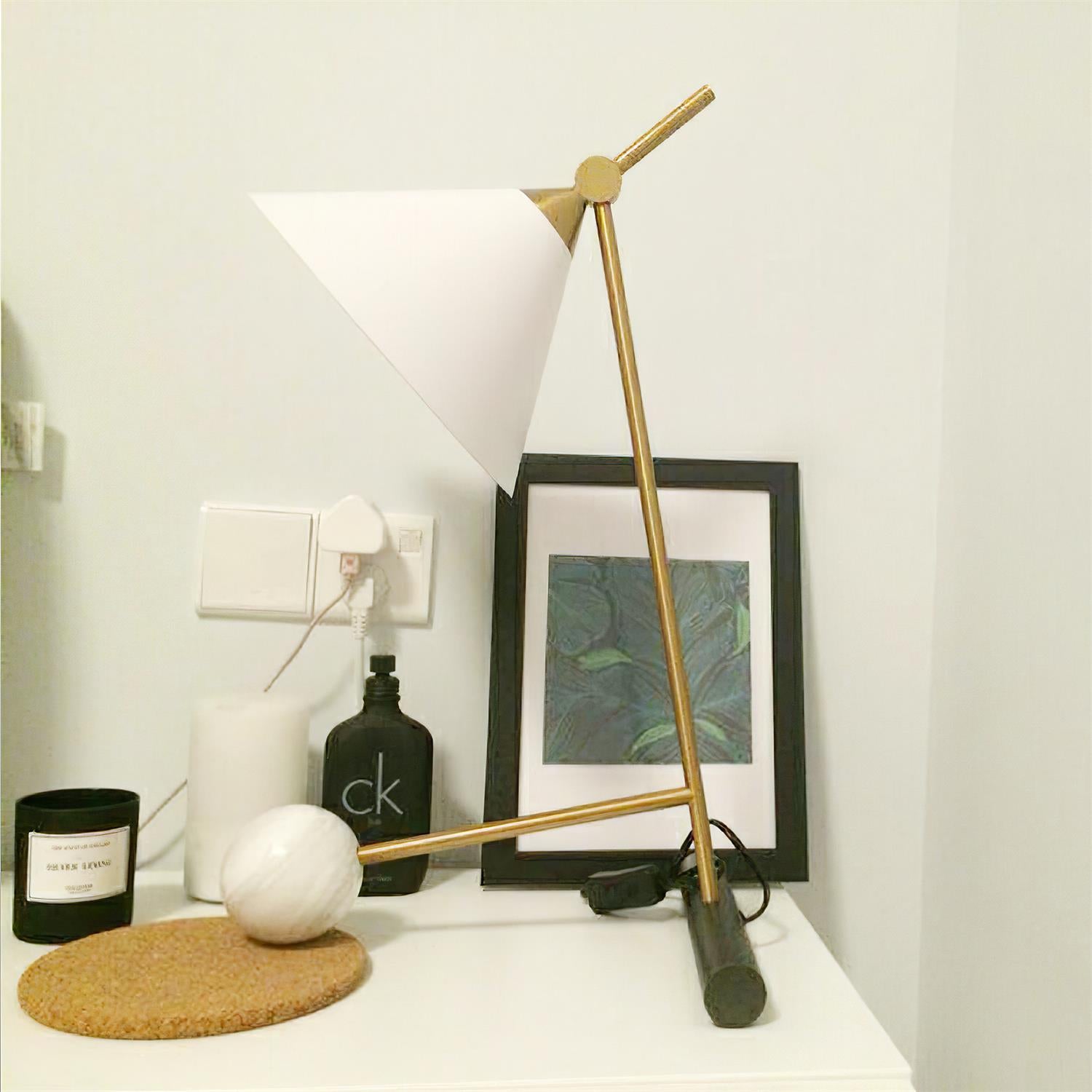 Cleo Table Lamp - Modern LED Desk Light for Home Office, Bedroom & Living Room | Energy-Efficient & Stylish Lighting Solution