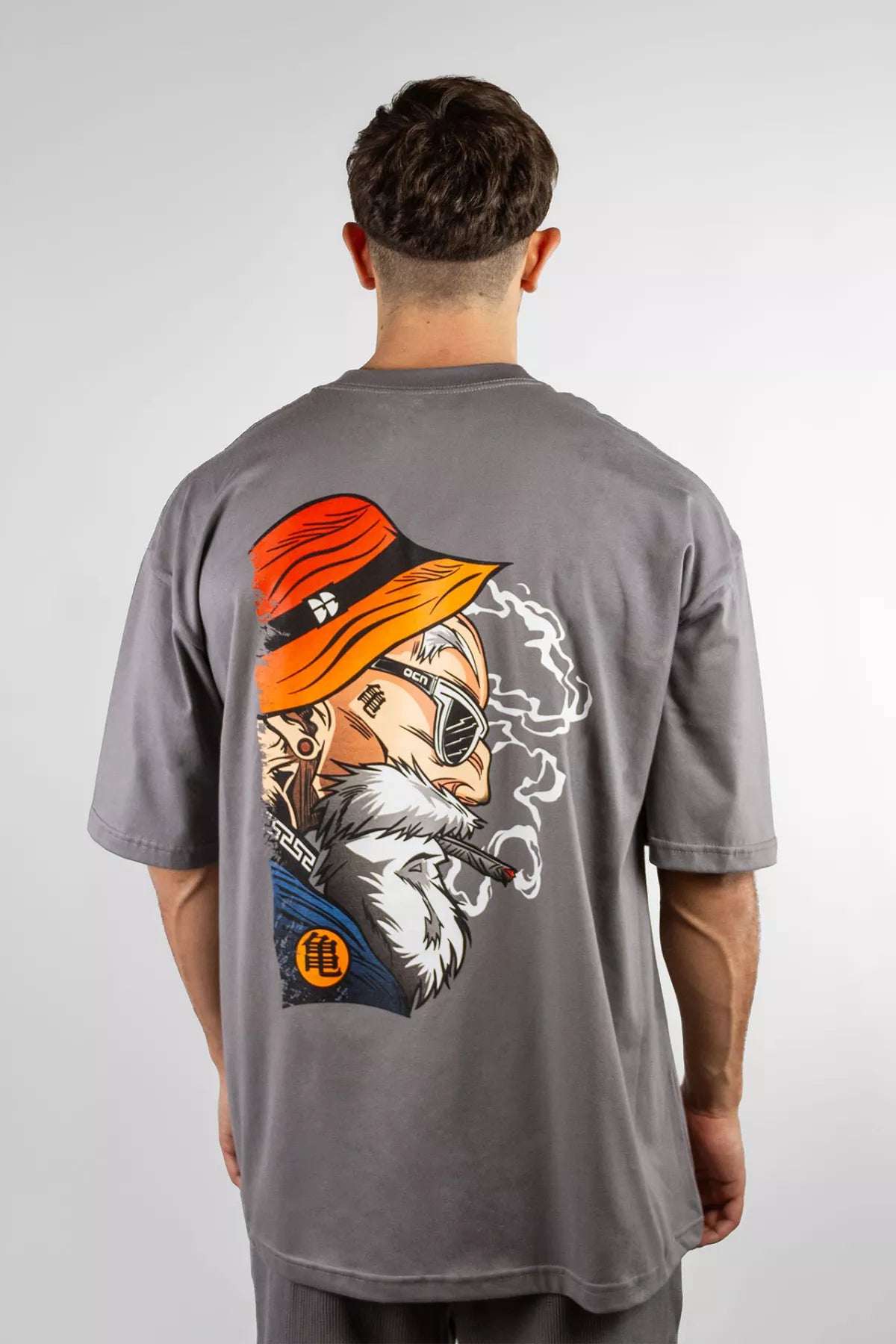 Ocn H Tribute Gray T-Shirt - Premium Cotton Men's Tee for Casual Wear, Gym & Street Style